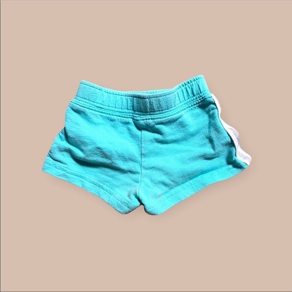 CARTER’S | 3/$15 Baby Girl Blue Shorts - Picture 2 of 3